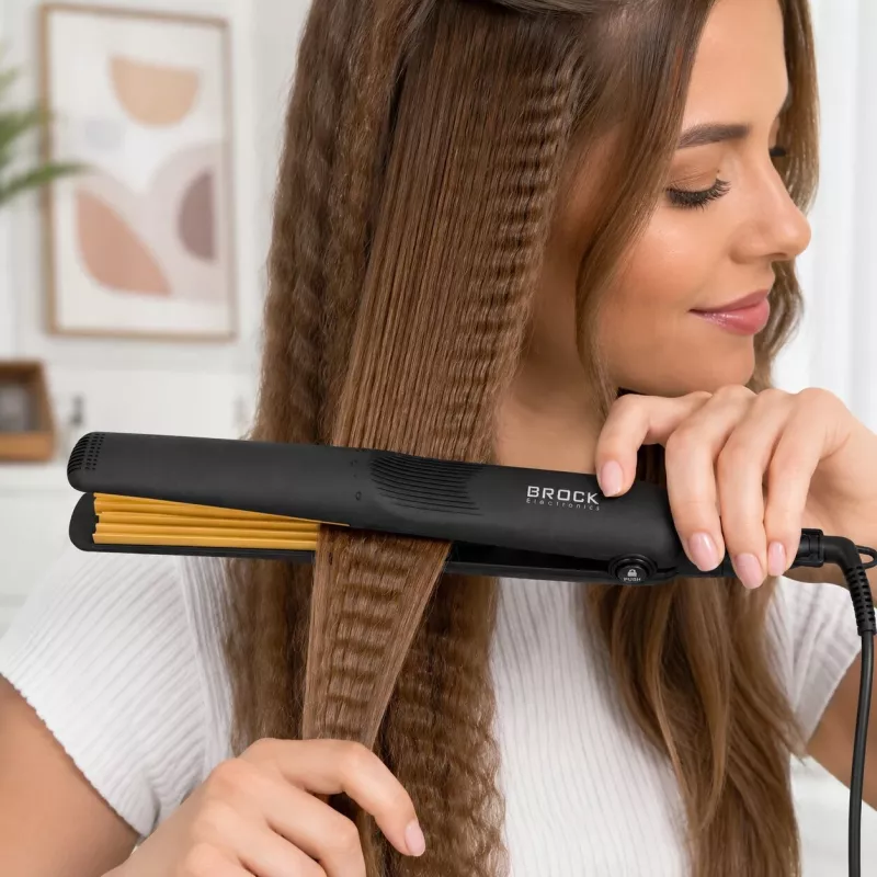 Brock HC 2001 BK Ceramic Hair Crimper 25W Black