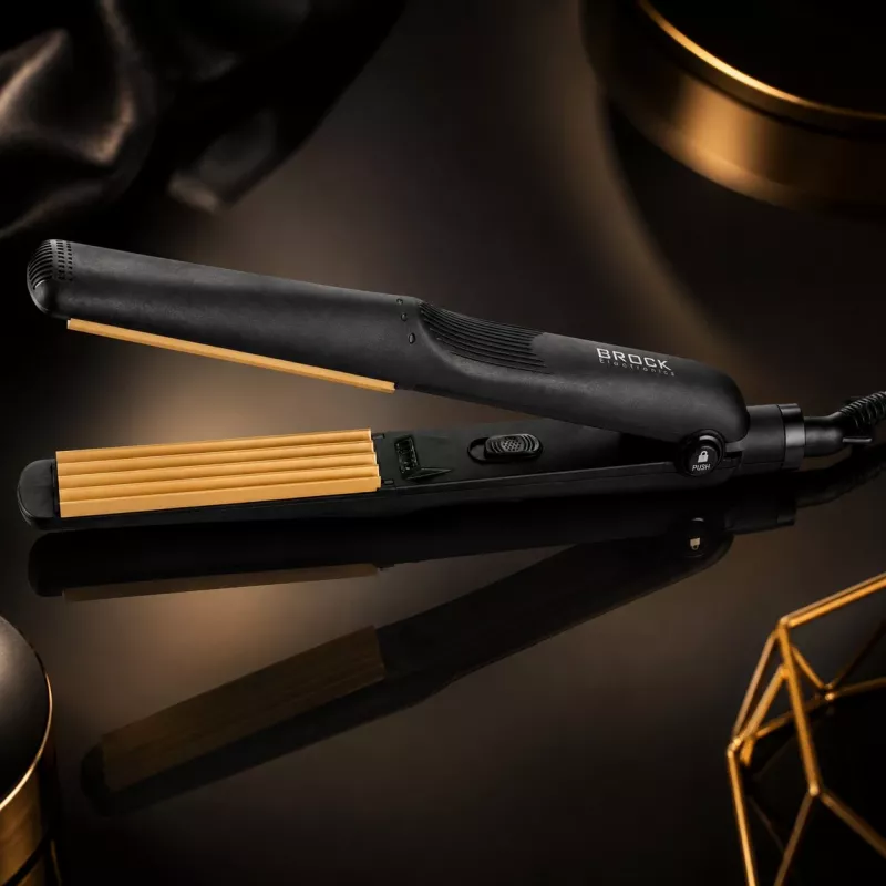 Brock HC 2001 BK Ceramic Hair Crimper 25W Black