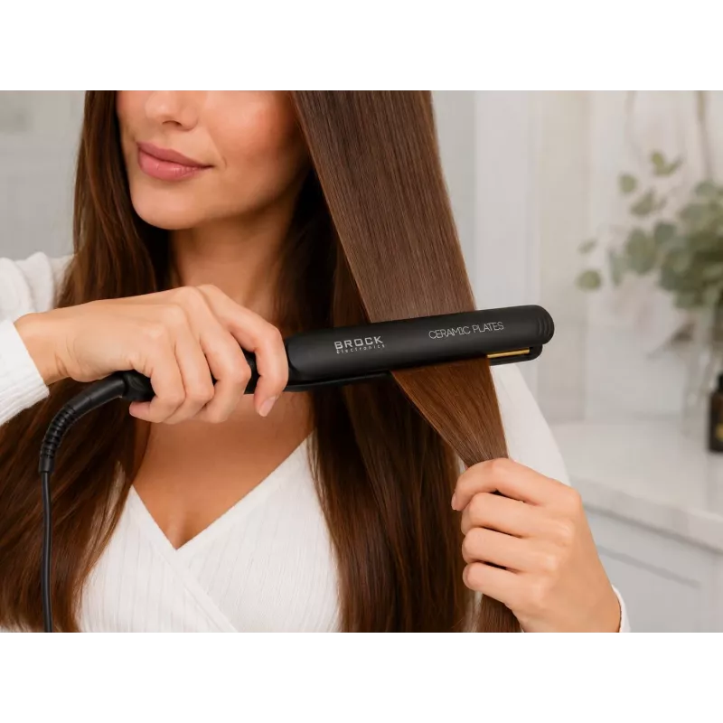 Brock HC 5001 BK Hair Straightener 60W, Black