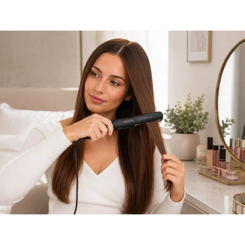 Brock HC 5001 BK Hair Straightener 60W, Black