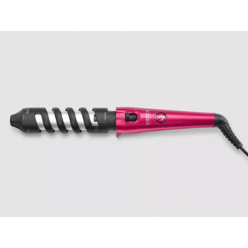 Brock HC 6201 PK Curling Iron 40W Hair Styler, Pink