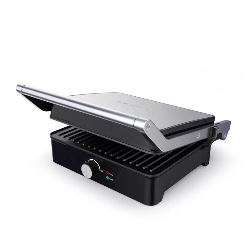 Brock HCG 5000 SS Electric Contact Grill 2000W, Black/Steel