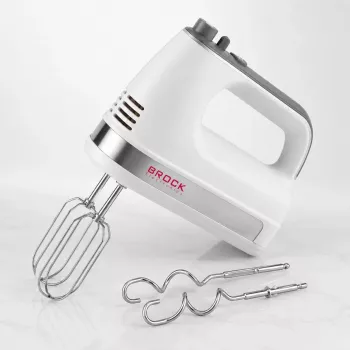 Brock HM 5003 WH Hand Mixer 300W, White