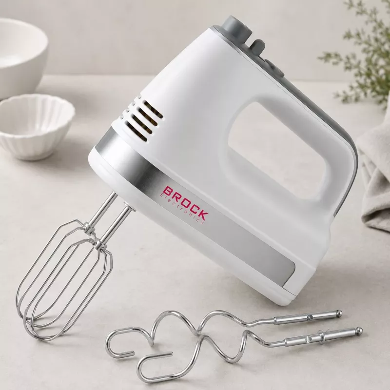 Brock HM 5003 WH Hand Mixer 300W, White