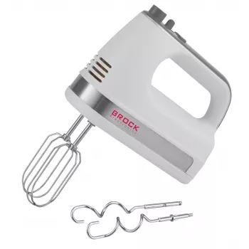 Brock HM 5003 WH Hand Mixer 300W, White