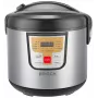 Brock MC 1000 Multicooker, 5L, 900W, 10-in-1, LED Display, Black/Silver