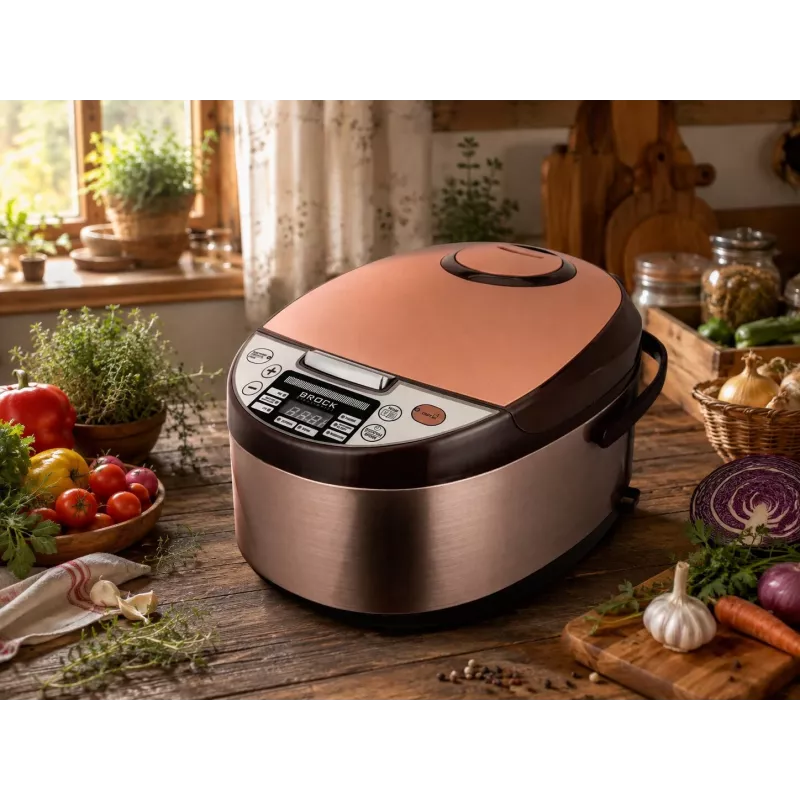Brock MC 1110 Multicooker 5L 900W Black/Silver