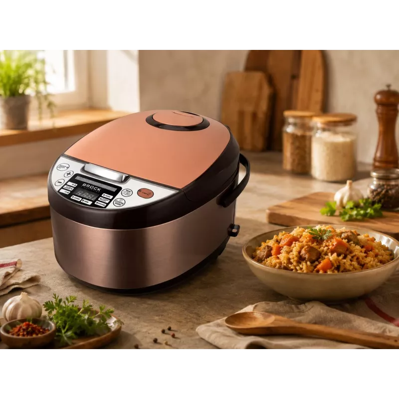 Brock MC 1110 Multicooker 5L 900W Black/Silver