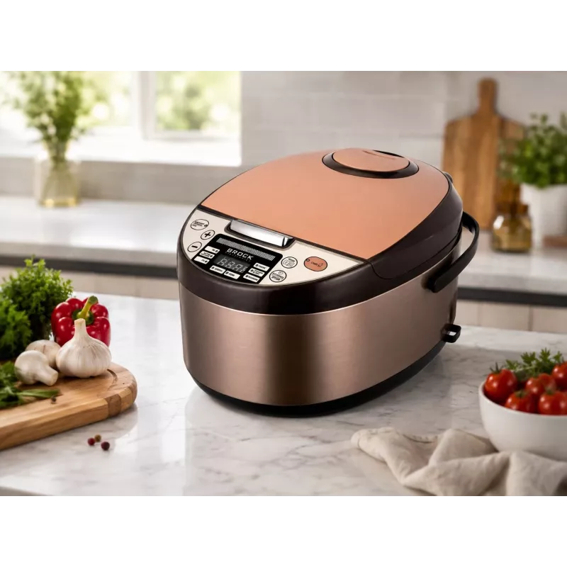 Brock MC 1110 Multicooker 5L 900W Black/Silver