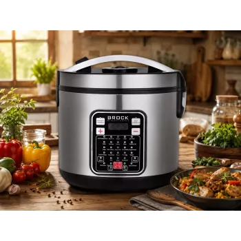Brock MC 3203 Multicooker 5L 900W Black/Steel