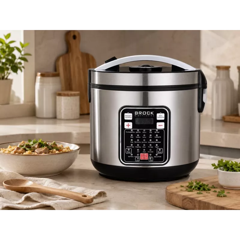 Brock MC 3203 Multicooker 5L 900W Black/Steel