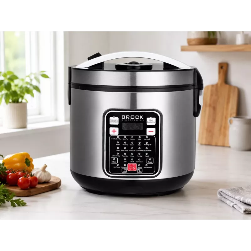 Brock MC 3203 Multicooker 5L 900W Black/Steel