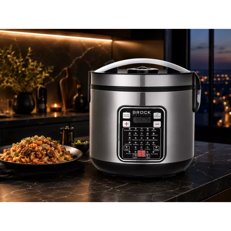 Brock MC 3203 Multicooker 5L 900W Black/Steel