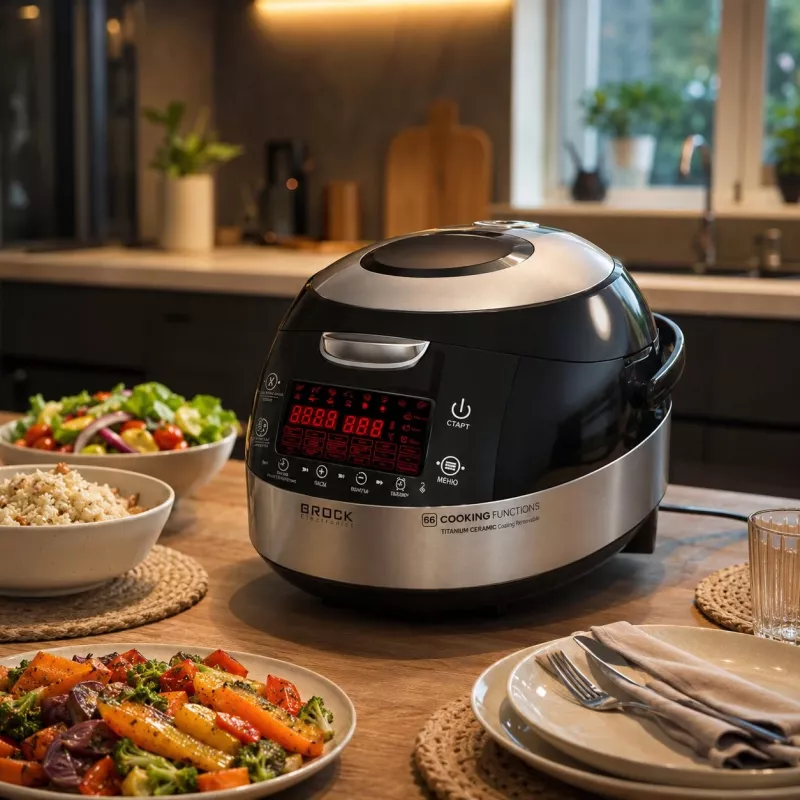 Brock MC 6601 SS High Grade Multicooker 5L 860W