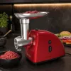 Brock MG 1502 RD Meat Grinder 1500W, Red/Steel