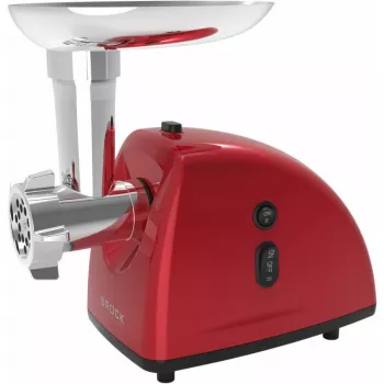 Brock MG 1502 RD Meat Grinder 1500W, Red/Steel