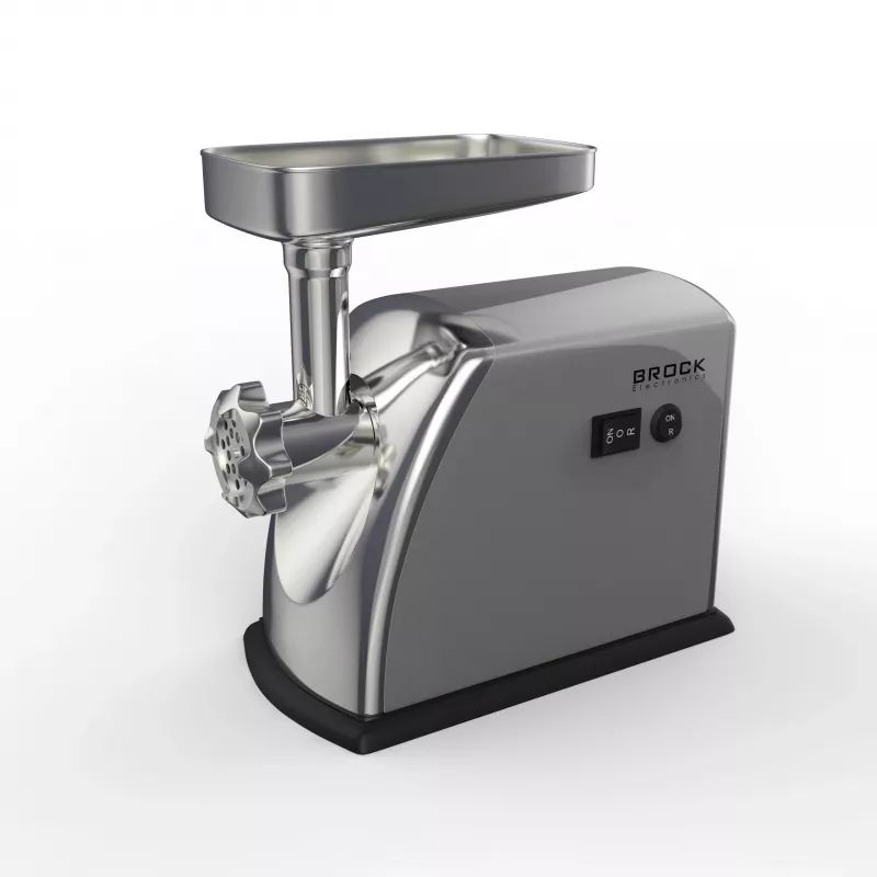 Brock MG 1601 SS Meat Grinder 1400W, Red/Steel