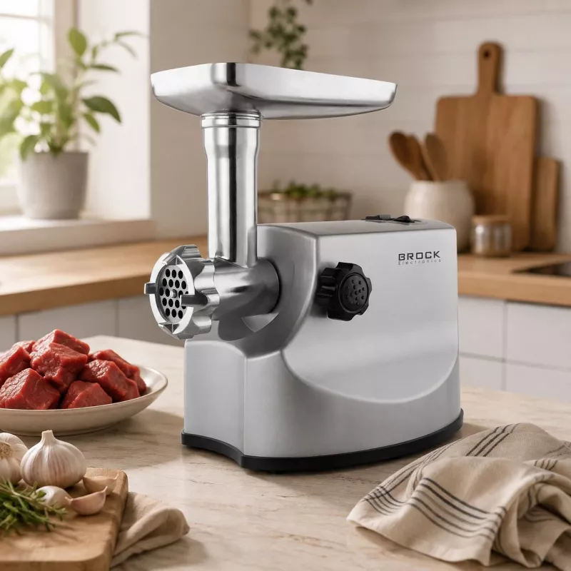 Brock MG 1800 SS Meat Grinder 1800W, Steel