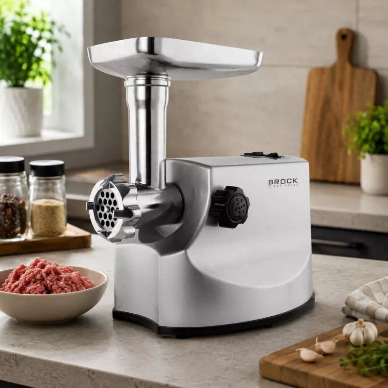 Brock MG 1800 SS Meat Grinder 1800W, Steel