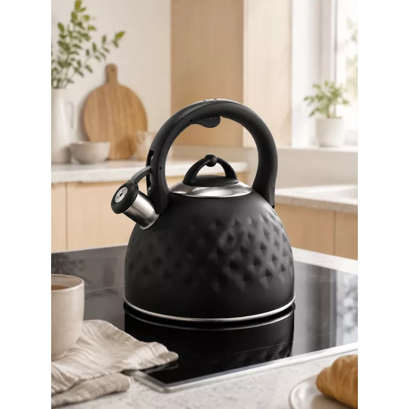 Brock MWK 002 BK La Cuisinette Kettle 2.7L Black/Steel