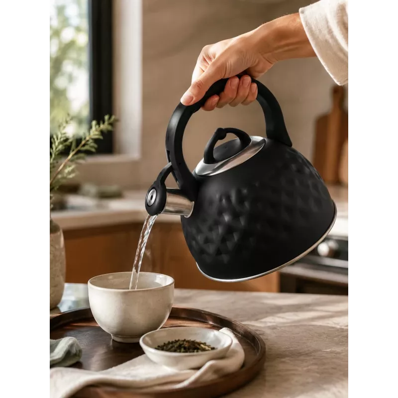 Brock MWK 002 BK La Cuisinette Kettle 2.7L Black/Steel