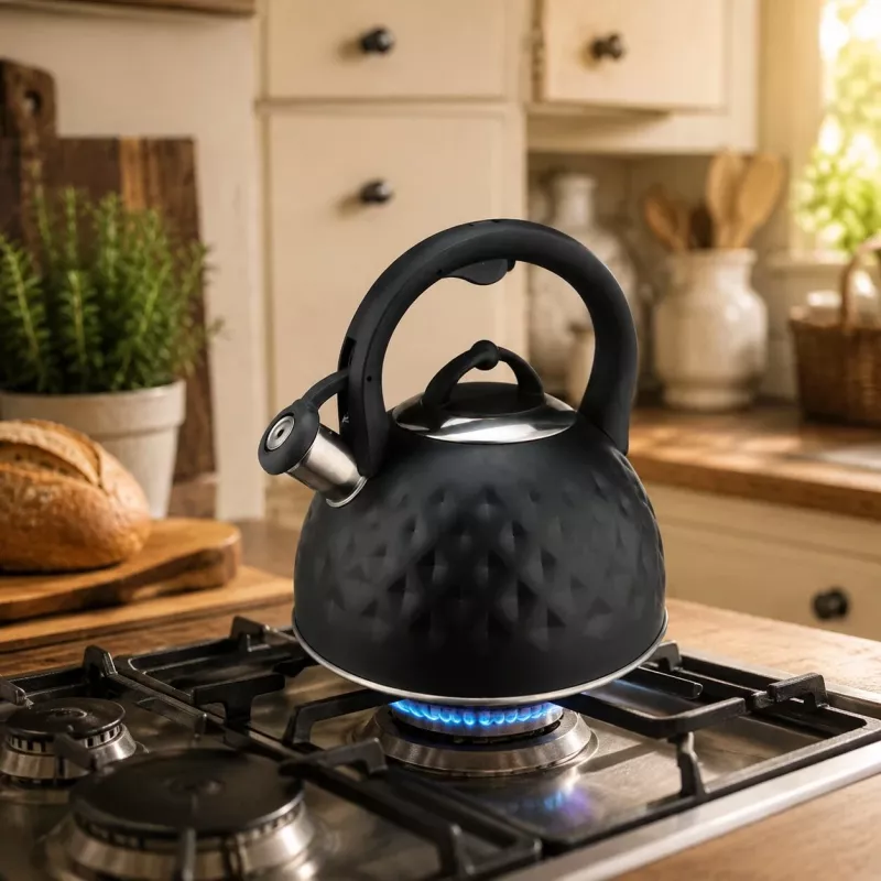 Brock MWK 003 BK La Cuisinette Electric Kettle 2.5 L 2200 W Black/Steel