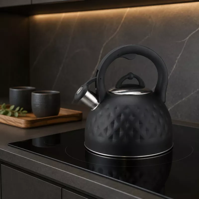 Brock MWK 003 BK La Cuisinette Electric Kettle 2.5 L 2200 W Black/Steel