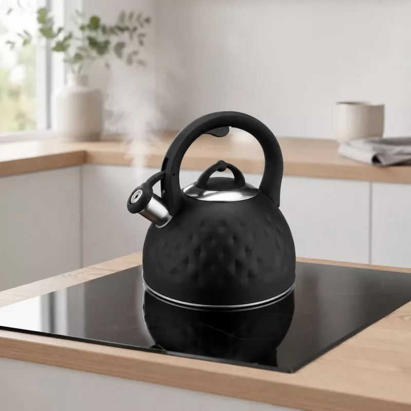 Brock MWK 003 BK La Cuisinette Electric Kettle 2.5 L 2200 W Black/Steel