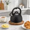 Brock MWK 003 BK La Cuisinette Electric Kettle 2.5 L 2200 W Black/Steel