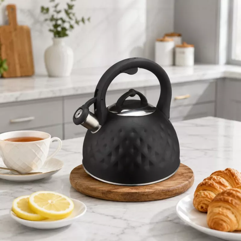 Brock MWK 003 BK La Cuisinette Electric Kettle 2.5 L 2200 W Black/Steel
