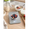 Brock SKS 1009 Digital Kitchen Scale with LED Display, 5 kg Capacity, 1 g Precision, Tempered Glass Platform, Black