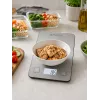 Brock SKS 1009 Digital Kitchen Scale with LED Display, 5 kg Capacity, 1 g Precision, Tempered Glass Platform, Black