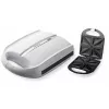 Brock SSM 3008 WH 8-Slice XXL Sandwich Maker, 1400W, Non-Stick Triangular Plates, Cool-Touch Handle, Safety Lock, Vertical Storage, White