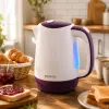 Brock WK 08 PR Electric Kettle 1.7L 2000W White/Purple