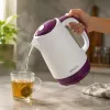 Brock WK 08 PR Electric Kettle 1.7L 2000W White/Purple