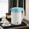 Brock WK 5521 WH Electric Kettle 1.8L 1500W White/Blue with 360° Base