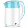Brock WK 5521 WH Electric Kettle 1.8L 1500W White/Blue with 360° Base
