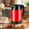 Brock WK 5522 RD Electric Kettle 1.8L 1500W Black/Red with 360° Base