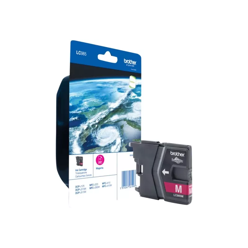 Brother LC985MBP Original Magenta Ink Cartridge (Blister Packaging)