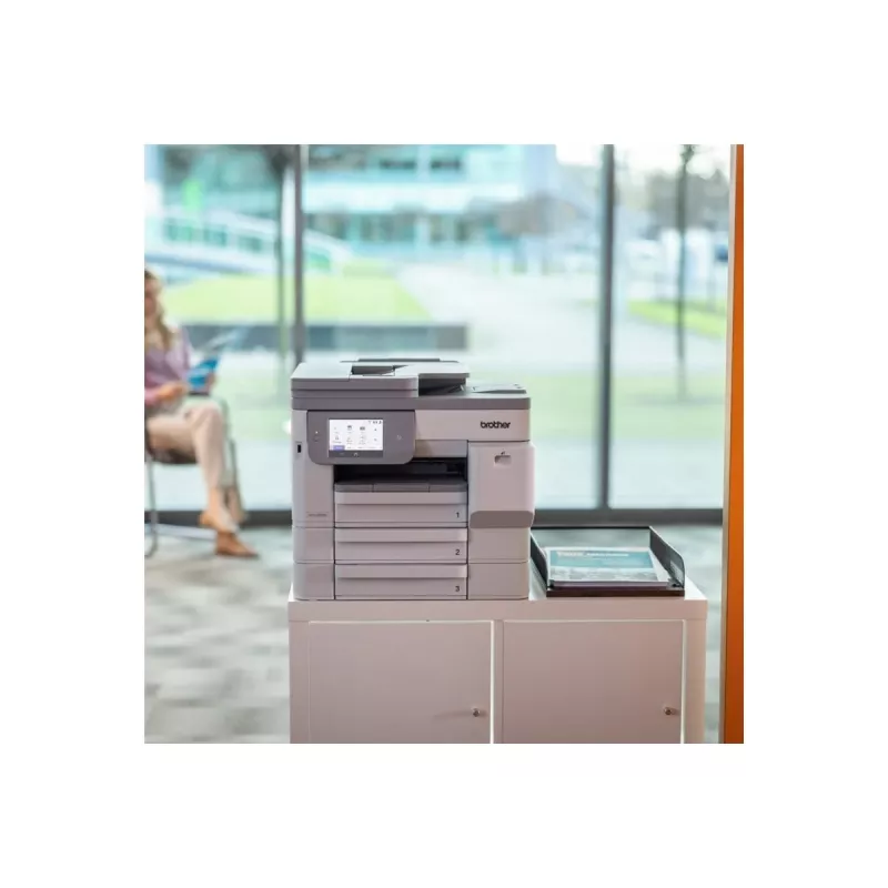 Brother MFC-J5117DW A3 Colour Inkjet Multifunction Printer with Print, Copy, Scan, Fax, Duplex, Wi-Fi, Ethernet, USB, 250-Sheet Tray, 50-Sheet ADF, Touchscreen, White