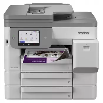 Brother MFC-J5117DW A3 Colour Inkjet Multifunction Printer with Print, Copy, Scan, Fax, Duplex, Wi-Fi, Ethernet, USB, 250-Sheet Tray, 50-Sheet ADF, Touchscreen, White