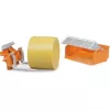 BRUDER 02353 Three-Way Tipping Trailer with Loading Box and Forks, 1:16 Scale, Green/Grey
