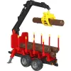 BRUDER Logging Trailer with Loading Crane 1:16 Scale