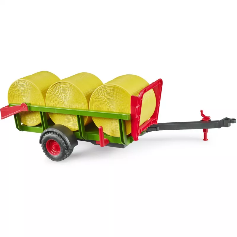 BRUDER Round Bale Collector with 3 Round Bales
