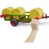 BRUDER Round Bale Collector with 3 Round Bales