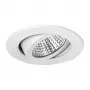 Brumberg 12353073 DAMITA Round LED Ceiling Spotlight 6W 3000K White IP65 Swivel