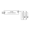 Brumberg 17251000 LED Driver DALI Rectangular White 80W 230V 24V
