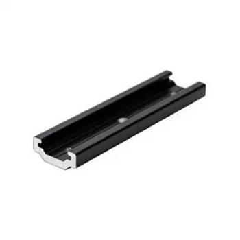 BRUMBERG 87116080 Longitudinal Connector for 3-Phase Track System, Black