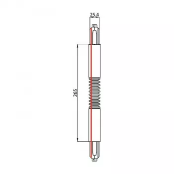 Brumberg 87131080 Flexible 3-Phase Track Connector, Black