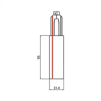 Brumberg 87167070 ONETRACK End Feed for DALI Dimmable/Switchable Track Systems, White (RAL 9003)